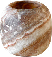 Alabast theelichthouder L - Zena