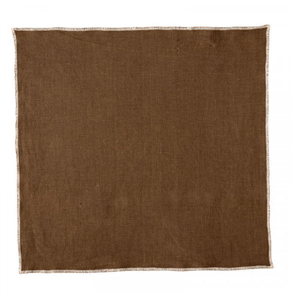 Venise Linnen tafelkleed Moka - 300 cm