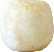 Alabast theelichthouder  S - Butter
