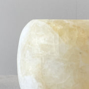 Alabast theelichthouder  S - Butter