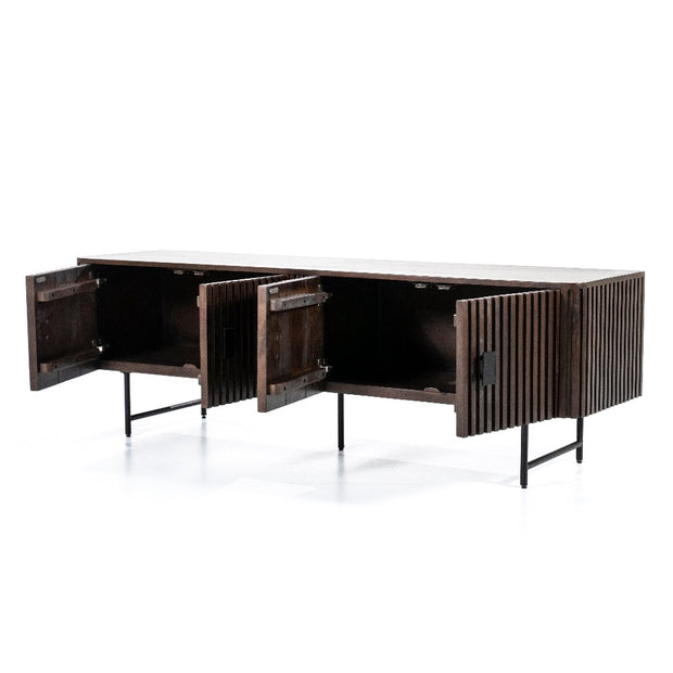 Tv meubel Remi 4-drs - bruin