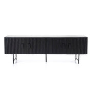Tv meubel Remi 4-drs - zwart