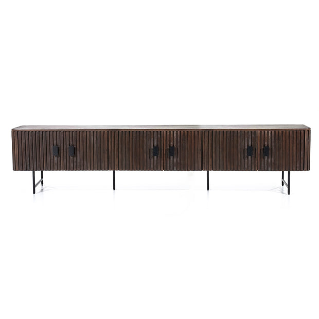 Tv meubel Remi 6-drs - bruin