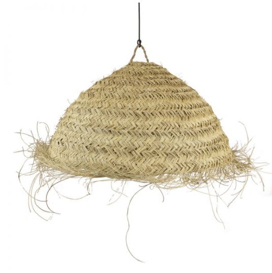 Zeegras hanglamp rond - Essaouira