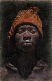 Portret etnisch van De Visser by Serge Anton wanddecoratie grote decoratie 