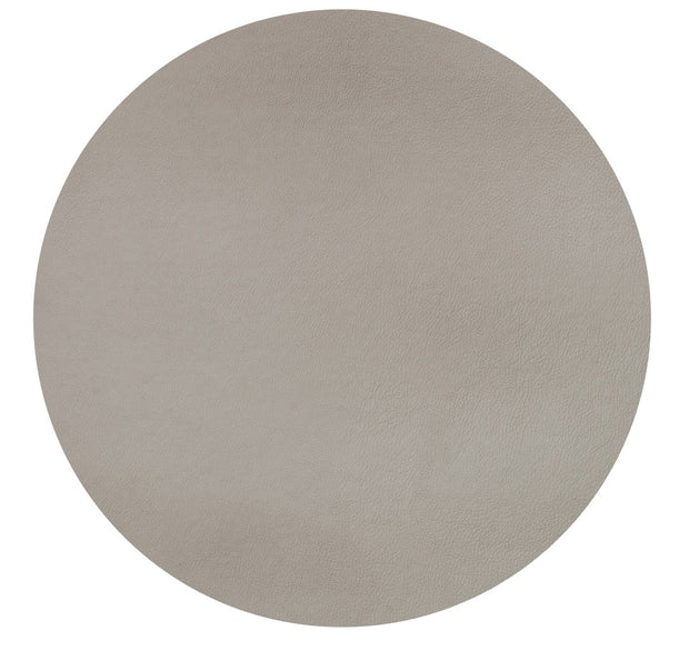 Ronde placemat taupe