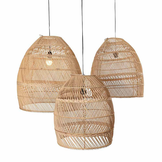 Wawa rotan hanglamp - L
