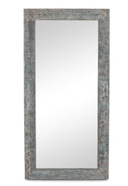 Grote spiegel uit hout - Raff