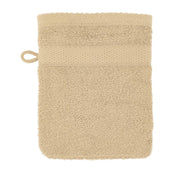 Washand set van 2 - zandkleur