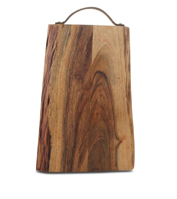 Snijplank hout met handvat
